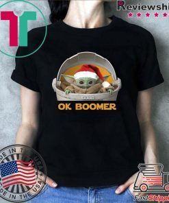Baby Yoda OK Boomer shirt Xmas 2020