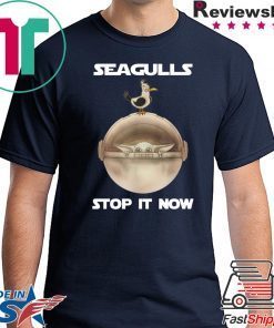 Baby Yoda Seagulls Stop It Now Shirt Xmas 2020