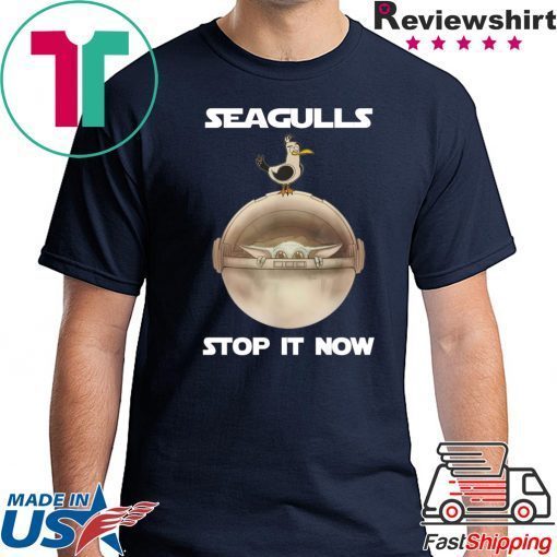 Baby Yoda Seagulls Stop It Now Shirt Xmas 2020