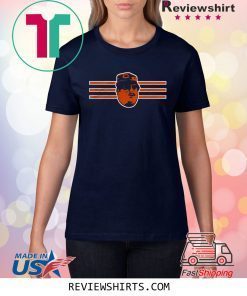 Chicago Bears Chris Farley Face Head T-Shirt