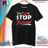 Don’t Stop Believing Santa Tee Shirt