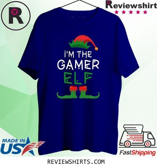 I’m The Gamer Elf Matching Family Group Christmas Tee Shirt