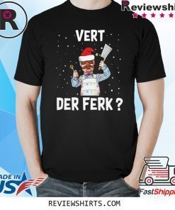 Santa Vert Der Ferk Light Christmas 2020 TShirt
