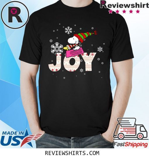 Snoopy Christmas Joy Peanuts Christmas Xmas T-Shirt