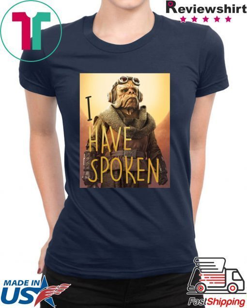 The Mandalorian Kuiil I Have Spoken 2020 Shirt