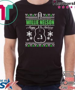 Willie Nelson guitar Christmas Shirts