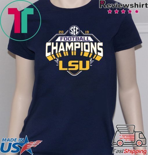 2019 LSU SEC Championship T-Shirt Limited Edition