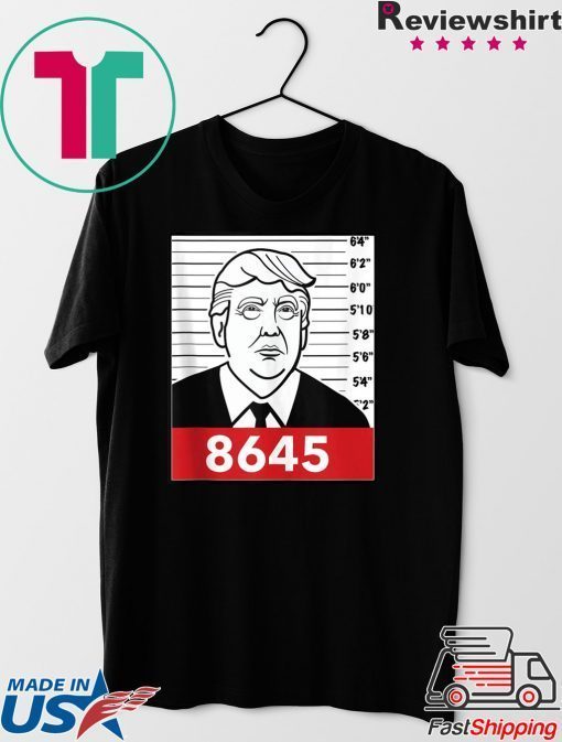 8645 Impeach Donald Trump graphic Gift T-Shirt