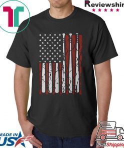 American Flag baseball bat 4th Of July Shirts