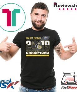 Appalachian State Mountaineers sun belt football champions Gift T-Shirt