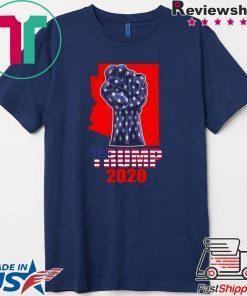 Arizona For President Donald Trump 2020 Election Us Flag Gift Shirts