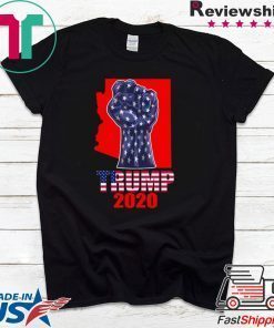 Arizona For President Donald Trump 2020 Election Us Flag Gift Shirts