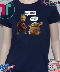 Baby Groot and Baby Yoda Gift T-Shirt