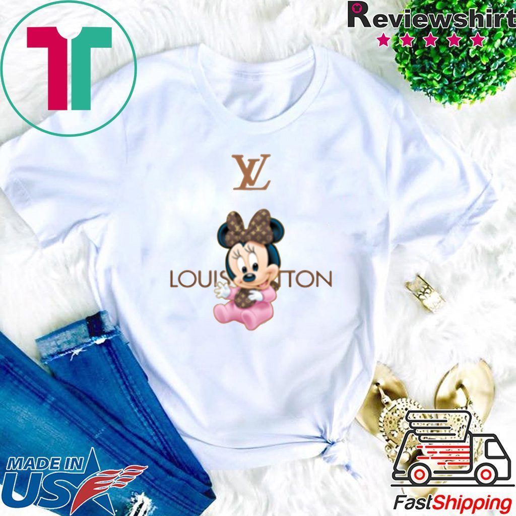 Baby Mini Mouse Disney Louis Vuitton Stay Stylish Gift T-Shirt - Breaktshirt