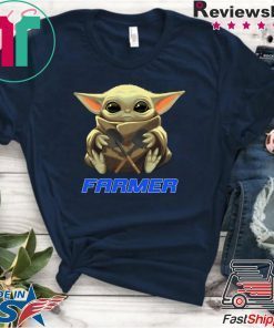 Baby Yoda And Farmer 2020 T-Shirt