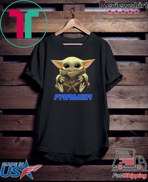 Baby Yoda And Farmer 2020 T-Shirt