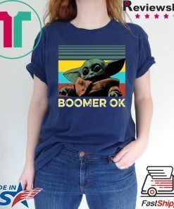 Baby Yoda Boomer Ok Unisex T-Shirt