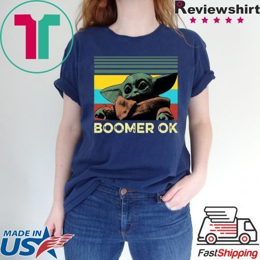 Baby Yoda Boomer Ok Unisex T-Shirt