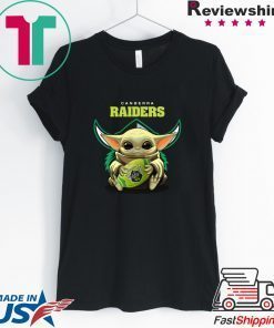 Baby Yoda Canberra Raiders Gift T-Shirt
