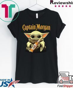 Baby Yoda Captain Morgan Gift T-Shirt