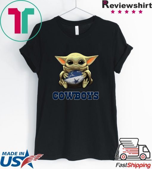 Baby Yoda Dallas Cowboys Gift T-Shirt