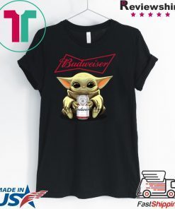 Baby Yoda Dink Budweiser Gift T-Shirt