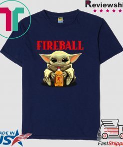 Baby Yoda Fireball Gift T-Shirt