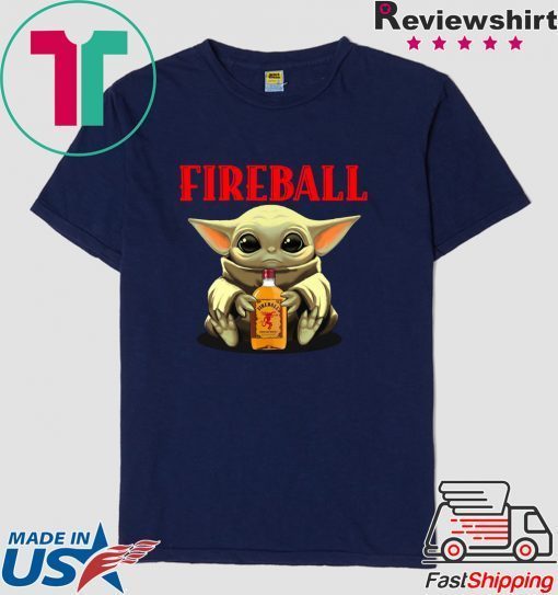 Baby Yoda Fireball Gift T-Shirt