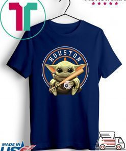 Baby Yoda Houston Astros Gift T-Shirts