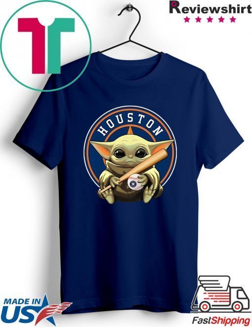 Baby Yoda Houston Astros Gift T-Shirts