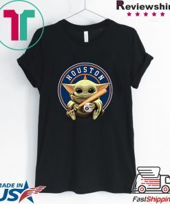 Baby Yoda Houston Astros Gift T-Shirts