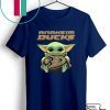 Baby Yoda Hug Anaheim Ducks Gift T-Shirt