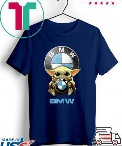 Baby Yoda Hug BMW Gift T-Shirt