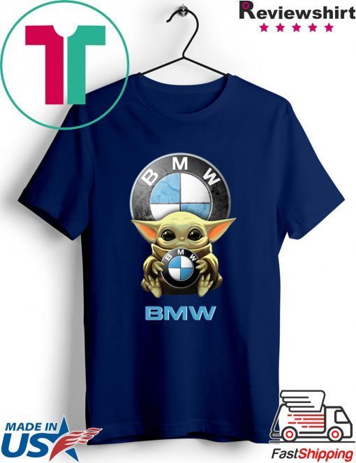 Baby Yoda Hug BMW Gift T-Shirt