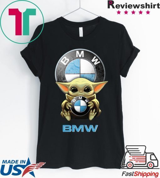 Baby Yoda Hug BMW Gift T-Shirt