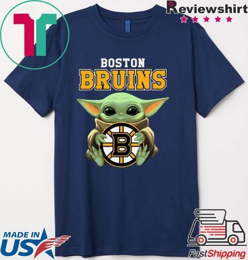 Baby Yoda Hug Boston Bruins 2020 T-Shirt