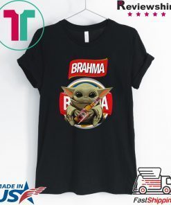 Baby Yoda Hug Brahma T-shirts