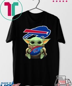 Baby Yoda Hug Buffalo Bills Gift T-Shirt