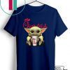 Baby Yoda Hug Chick-Fil-A Gift T-Shirt