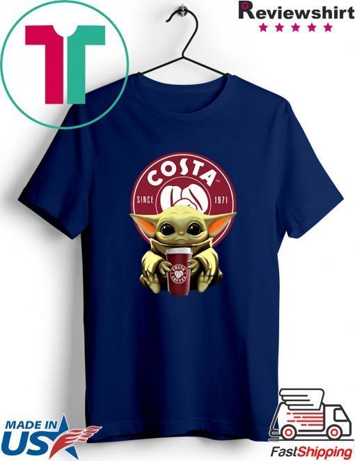 Baby Yoda Hug Costa Gift T-Shirts