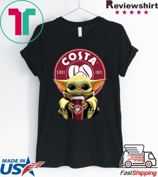 Baby Yoda Hug Costa Gift T-Shirts