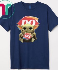 Baby Yoda Hug Dairy Queen Gift T-Shirt