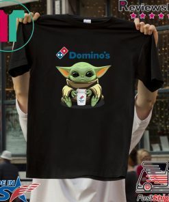 Baby Yoda Hug Domino’s Gift Tee Shirt