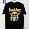 Baby Yoda Hug Dutch Bros Coffee T-Shirt Limited Edition