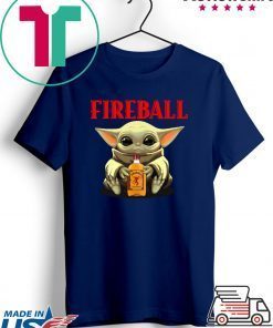 Baby Yoda Hug Fireball 2020 T-Shirt