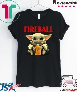 Baby Yoda Hug Fireball 2020 T-Shirt