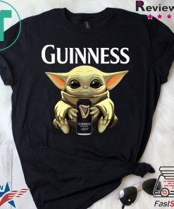 Baby Yoda Hug Guinness Gift T-Shirt