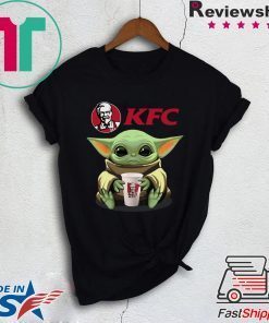 Baby Yoda Hug KFC Gift T-Shirt