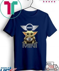 Baby Yoda Hug MINI BMW Star Wars Gift T-Shirt