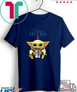 Baby Yoda Hug Michelob Ultra Beer Gift T-Shirt